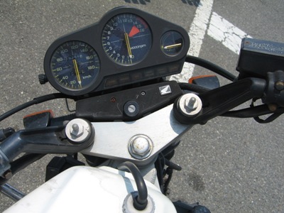 VFR400K 純正ハンドル 教習ハンドル 興味深かっ 37π